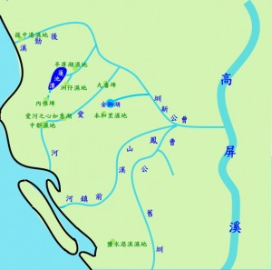 高雄生態廊道<br>2009/02/20胡緣緣繪製