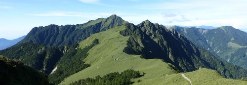 壯麗的山景