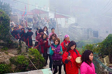 古板隊西坵練習照(春天容易雲霧繚繞)