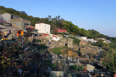 島上軍事重鎮的西坵村