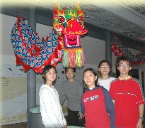 The best and final performance, dragon dance, is performed in the military dependents village during new years and festivals.