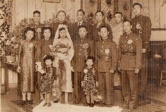 The wedding photo of Aunt Li-Gengs parents