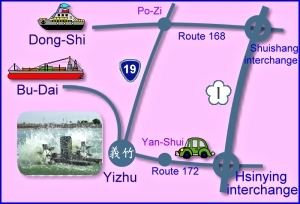 Geographic Location of Yizhu Township