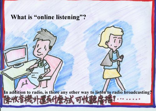 In addition to radio, is there any other way to listen to radio broadcasting? What is online listening? 