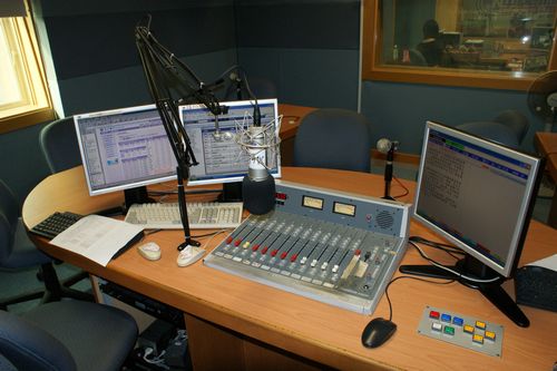 BCC live broadcasting studio