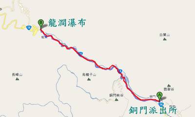 map of long Jian line