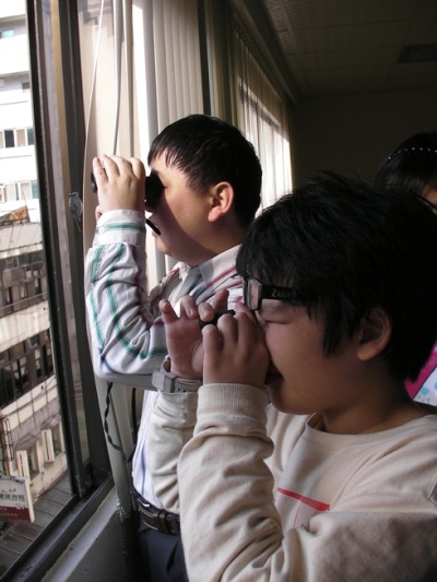 Looking outside with telescopes