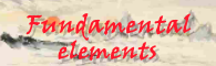 Fundamental elements