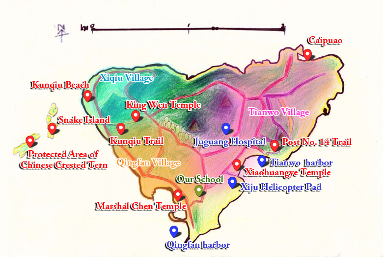 map of Xiju